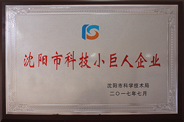 沈阳市科技小巨人企业
